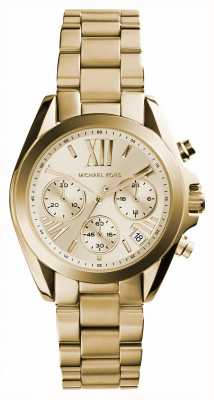 Michael Kors Relógio Bradshaw para mulher em tom dourado MK5798