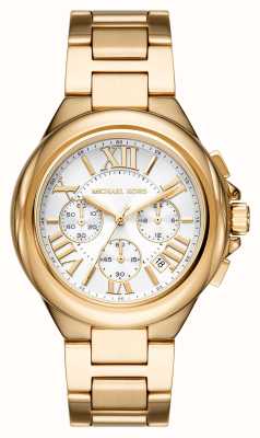 Michael Kors Relógio Camille com mostrador branco dourado MK7270