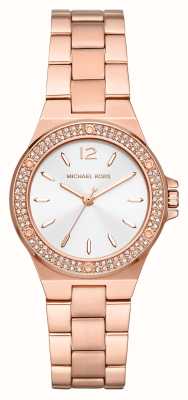 Michael Kors Relógio Lennox para mulher em tom de ouro rosa MK7279