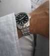 Customer picture of Certina Relógio masculino ds action de quartzo, pulseira de aço inoxidável com mostrador preto C0328511105702