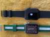 Customer picture of Lacoste Pulseira Apple Watch (42/44/45mm) silicone verde e branco 2050005