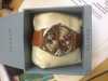 Customer picture of Skagen Relógio masculino coldre com pulseira de couro marrom SKW6086